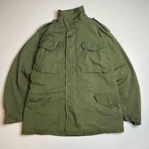 Vintage 60’s M-65 Field OG-107 Jacket Green U.S. Military Liner Hooded Medium